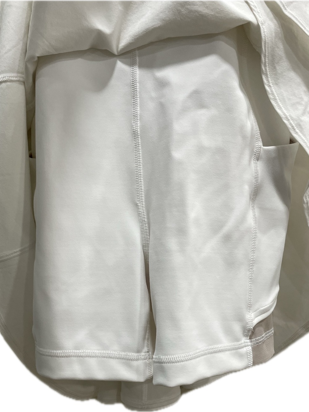 Lululemon Court Crush Dress White Size 4 W1DOCS - Picture 8 of 9